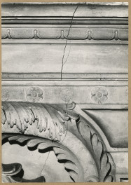 Kaplica Firlejów - nagrobek Firlejów - fragment dekoracji, skan 1