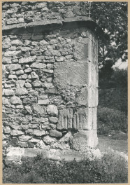 Zespół klasztorny Franciszkanów - widok na przyporę, skan 1