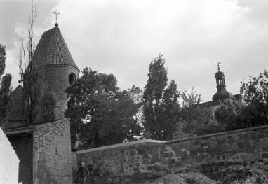 kościół św. Trójcy - elewacja, skan 1