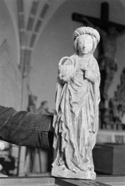 Konkatedra św. Jana Chrzciciela - św. Dorota, statuetka, skan 1