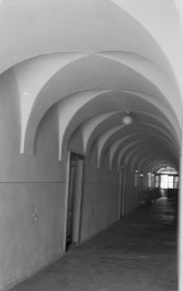 zespół klasztoru augustianów - sklepienie w korytarzu, skan 1