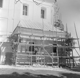 kościół parafialny pw. Niepokalanego Poczęcia Najświętszej Marii Panny - elewacja, skan 1