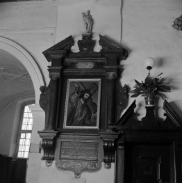 kościół Garnizonowy pw. św. Wojciecha i św. Stanisława - epitafium Karnowskiego, skan 1