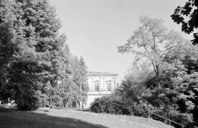 pałac Czartoryskich - korpus główny - fragment od południowego - zachodu, skan 1