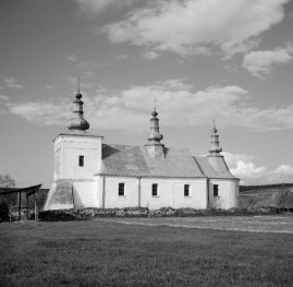 cerkiew św. Michała Archanioła - elewacja boczna, skan 1