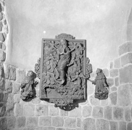 rotunda św. Prokopa - wnętrze, stacja drogi krzyżowej św. Maria Magdalena, skan 1