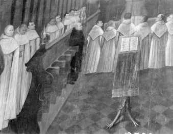 Kościół pw. NMP i św. Mikołaja - fragment polichromii, skan 1