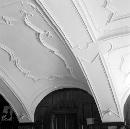 pałac von Strachwitzów - wnętrze - parter - sklepienie - fragment, skan 1