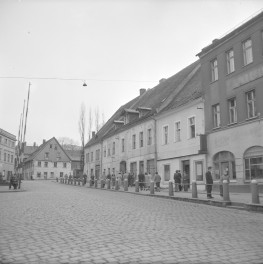 rynek miejski - fragment zabudowy, skan 1