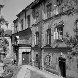 zesepół klasztrorny Benedyktynek - elewacja południowa, skan 1