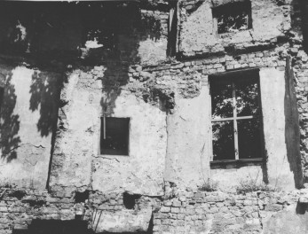 kościół zamkowy - elewacja, skan 1