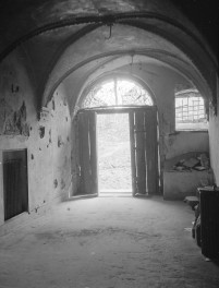 Kamienica Baryczków - wnętrze sieni. Widoczne sklepienie krzyżowe., skan 1