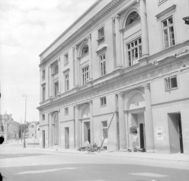Teatr Wielki. Elewacja od strony ul. Wierzbowa., skan 1