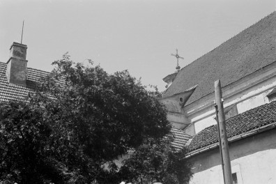 kościół Nawiedzenia NMP- dach kościoła , skan 1