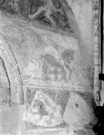 Opactwo Cystersów - polichromia w oratorium św. Jakuba., skan 1