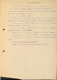 tekst, notatka do tematu "Francini, Franchine, Francine, XVI-XVIII - francuska dynastia inżynierów i hydraulików" - lista członków rodziny, skan 3