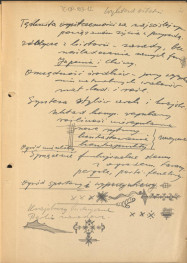 tekst, materiał roboczy do tematu: "Ogrody romantyczne do 1830-40", skan 2