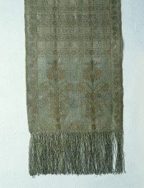 Muzeum im. Kazimierza Pułaskiego - zbiory - pas lity dwustronny - Warszawa lub Lipków /Paschalis Jakubowicz 1787 - 1790 rok/ - głowa i wciąża /fragment/ - awers, skan 1
