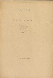fragment tekstu dotyczący tematu "Ogrody Polskie. Średniowiecze, odrodzenie, barok", wstęp, skan 1