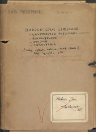 budownictwo wiejskie: użyteczności publicznej - karczmy, przemysłowe, studnie, ogrodzenia (noty, wykazy, szkice, mat. ilustr.), skan 1