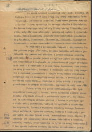 materiał roboczy, tekst zawarty w publikacjach: „Zarys kompozycji” i „Ogrody Polskie” (wyd. 1954, s.158 i dalej), podrozdział „Polskie Ateny”, zatytułowany: "Puławy - Polskie Ateny", skan 1