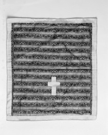 Muzeum Archidiecezjalne - zbiory - pas lity - Kraków /XVIII wiek/ - głowa i wciąża /fragment/ - awers, skan 1