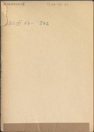 obwoluta rejestru - bydgoskie 20.III.64 - 242, skan 1