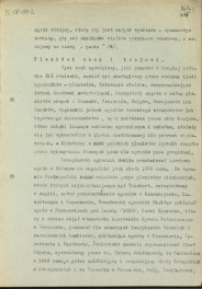tekst, materiał roboczy do rozdziału 6. do wydawnictw: „Ogrody Polskie” i „Zarys historii kompozycji…”. Odwrotne strony nr. 13, 14, 16 zawierają notatki G.Ciołka dotyczące różnych wyliczeń: „Dekoracje kwietników”, m.in. analiza geometrii ogrodu w Wilanowie, wyliczenie typów konstrukcji planów, skan 5