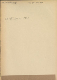 obwoluta rejestru - olsztyńskie - 20.III.64 - 121, skan 1