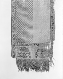 Muzeum Diecezjalne - zbiory - pas lity czterostronny - Warszawa lub Lipków /Paschalis Jakubowicz 1788 - 1794 rok/ - głowa i wciąża /fragment/ - awers, skan 1