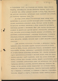 tekst podzielony na części składowe (cz.4) pełnego rozdziału stanowiący materiał roboczy przygotowany z myślą o publikacji "Ogrody Polskie" (wyd. 1954) wraz z naniesionymi poprawkami, oddzielnie przygotowaną obwolutą oraz przypisami, skan 9