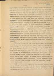 tekst podzielony na części składowe (cz.4) pełnego rozdziału stanowiący materiał roboczy przygotowany z myślą o publikacji "Ogrody Polskie" (wyd. 1954) wraz z naniesionymi poprawkami, oddzielnie przygotowaną obwolutą oraz przypisami, skan 18