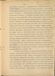 tekst podzielony na części składowe (cz.4) pełnego rozdziału stanowiący materiał roboczy przygotowany z myślą o publikacji "Ogrody Polskie" (wyd. 1954) wraz z naniesionymi poprawkami, oddzielnie przygotowaną obwolutą oraz przypisami, skan 22