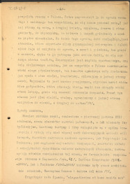 tekst, materiał roboczy do rozdziału III publikacji "Ogrody Polskie" (wyd. 1954). Fragment zaczynający się od słów: "Styl architektoniczny. Wspaniałe i monumentalne inwencje włoskich ogrodów tarasowych...", skan 4