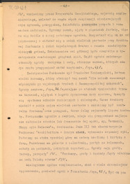 tekst, materiał roboczy do rozdziału III publikacji "Ogrody Polskie" (wyd. 1954). Fragment zaczynający się od słów: "Styl architektoniczny. Wspaniałe i monumentalne inwencje włoskich ogrodów tarasowych...", skan 5