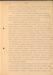 tekst, materiał roboczy do rozdziału III publikacji "Ogrody Polskie" (wyd. 1954). Fragment zaczynający się od słów: "Styl architektoniczny. Wspaniałe i monumentalne inwencje włoskich ogrodów tarasowych...", skan 9