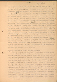 materiał roboczy do rozdziału IV "Klasyczne ogrody XVIII wieku" w "Ogrody Polskie" (wyd. 1954) - kolejna wersja tekstu rozpoczynająca się słowami: "Utworzenie w Rzymie w roku 1663 przez Ludwika XIV…", strony ponumerowane 56-81, skan 3