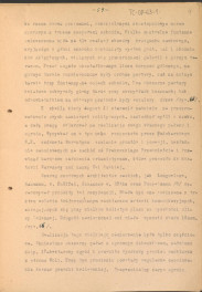 materiał roboczy do rozdziału IV "Klasyczne ogrody XVIII wieku" w "Ogrody Polskie" (wyd. 1954) - kolejna wersja tekstu rozpoczynająca się słowami: "Utworzenie w Rzymie w roku 1663 przez Ludwika XIV…", strony ponumerowane 56-81, skan 4