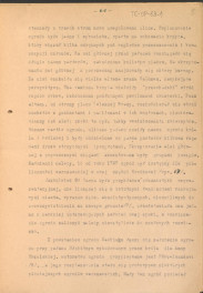 materiał roboczy do rozdziału IV "Klasyczne ogrody XVIII wieku" w "Ogrody Polskie" (wyd. 1954) - kolejna wersja tekstu rozpoczynająca się słowami: "Utworzenie w Rzymie w roku 1663 przez Ludwika XIV…", strony ponumerowane 56-81, skan 5