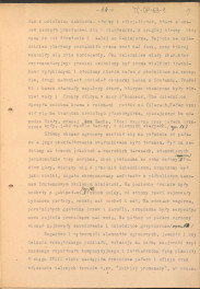 materiał roboczy do rozdziału IV "Klasyczne ogrody XVIII wieku" w "Ogrody Polskie" (wyd. 1954) - kolejna wersja tekstu rozpoczynająca się słowami: "Utworzenie w Rzymie w roku 1663 przez Ludwika XIV…", strony ponumerowane 56-81, skan 9
