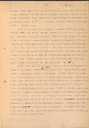 materiał roboczy do rozdziału IV "Klasyczne ogrody XVIII wieku" w "Ogrody Polskie" (wyd. 1954) - kolejna wersja tekstu rozpoczynająca się słowami: "Utworzenie w Rzymie w roku 1663 przez Ludwika XIV…", strony ponumerowane 56-81, skan 11