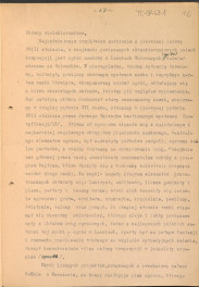 materiał roboczy do rozdziału IV "Klasyczne ogrody XVIII wieku" w "Ogrody Polskie" (wyd. 1954) - kolejna wersja tekstu rozpoczynająca się słowami: "Utworzenie w Rzymie w roku 1663 przez Ludwika XIV…", strony ponumerowane 56-81, skan 12