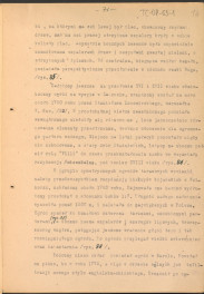 materiał roboczy do rozdziału IV "Klasyczne ogrody XVIII wieku" w "Ogrody Polskie" (wyd. 1954) - kolejna wersja tekstu rozpoczynająca się słowami: "Utworzenie w Rzymie w roku 1663 przez Ludwika XIV…", strony ponumerowane 56-81, skan 16