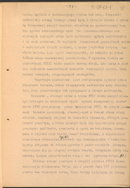 materiał roboczy do rozdziału IV "Klasyczne ogrody XVIII wieku" w "Ogrody Polskie" (wyd. 1954) - kolejna wersja tekstu rozpoczynająca się słowami: "Utworzenie w Rzymie w roku 1663 przez Ludwika XIV…", strony ponumerowane 56-81, skan 18