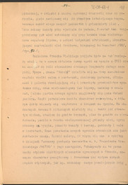 materiał roboczy do rozdziału IV "Klasyczne ogrody XVIII wieku" w "Ogrody Polskie" (wyd. 1954) - kolejna wersja tekstu rozpoczynająca się słowami: "Utworzenie w Rzymie w roku 1663 przez Ludwika XIV…", strony ponumerowane 56-81, skan 19