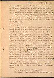 materiał roboczy do rozdziału IV "Klasyczne ogrody XVIII wieku" w "Ogrody Polskie" (wyd. 1954) - kolejna wersja tekstu rozpoczynająca się słowami: "Utworzenie w Rzymie w roku 1663 przez Ludwika XIV…", strony ponumerowane 56-81, skan 23