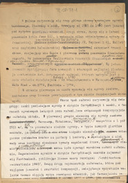 materiały robocze, tekst z publikacji "Ogrody Polskie" łączący w sobie treści z rozdziałów III i IV. Po drugiej stronie kart m.in. listy historycznych założeń ogrodowych z podziałem na powiaty np. Janów Lubelski, Siedlce., skan 1