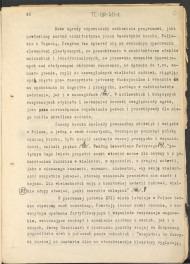 tekst, materiał roboczy do rozdziału III publikacji "Ogrody Polskie" (wyd. 1954). Fragment zaczynający się od słów: „Program sztuki baroku zaznaczający się szeregiem wspaniałych inwencji...”, skan 2