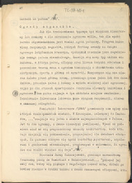 tekst, materiał roboczy do rozdziału III publikacji "Ogrody Polskie" (wyd. 1954). Fragment zaczynający się od słów: „Program sztuki baroku zaznaczający się szeregiem wspaniałych inwencji...”, skan 3