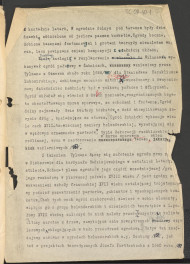 tekst, materiał roboczy do rozdziału III publikacji "Ogrody Polskie" (wyd. 1954). Fragment zaczynający się od słów: „Program sztuki baroku zaznaczający się szeregiem wspaniałych inwencji...”, skan 7